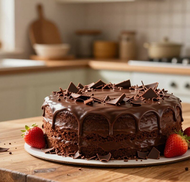 Mary Berry All In One Chocolate Cake