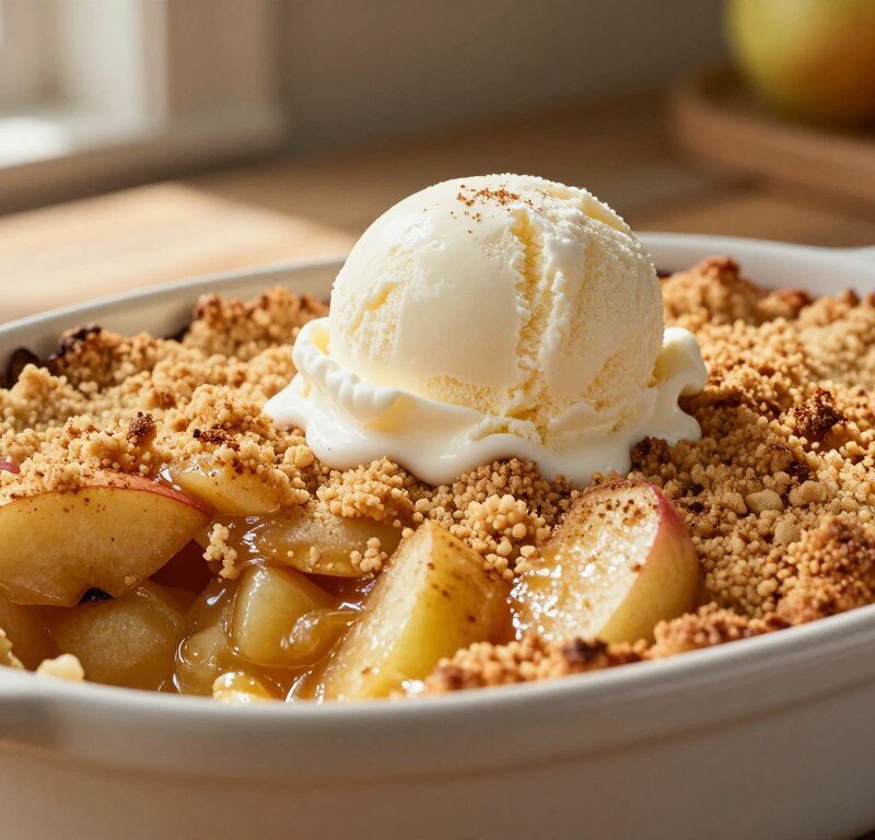 Mary Berry Apple Crumble
