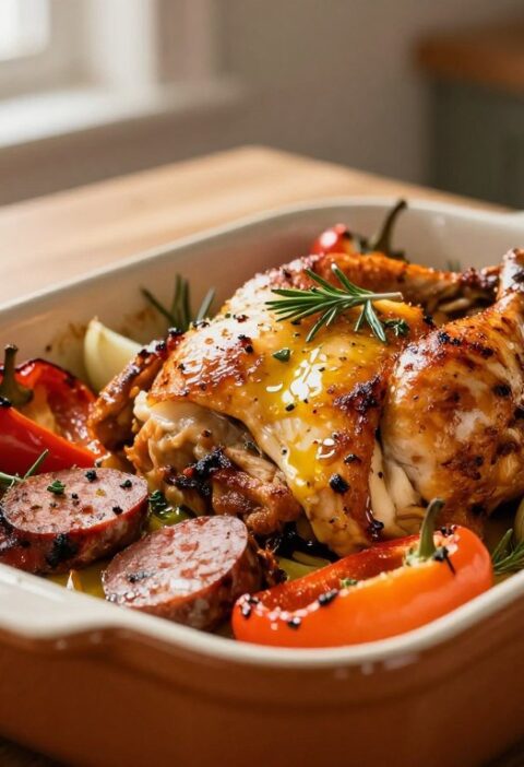 Mary Berry Chicken And Chorizo Tray Bake