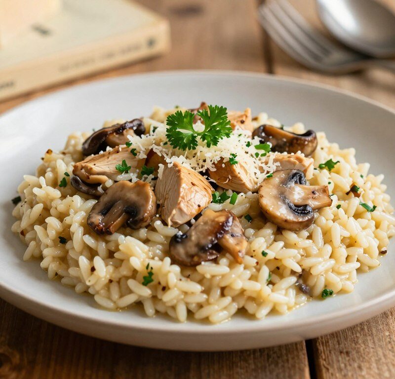 Mary Berry Chicken And Mushroom Risotto