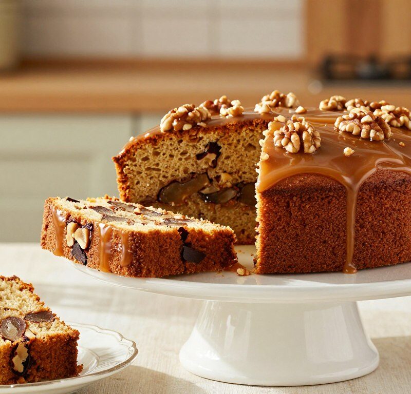Mary Berry Date And Walnut Cake