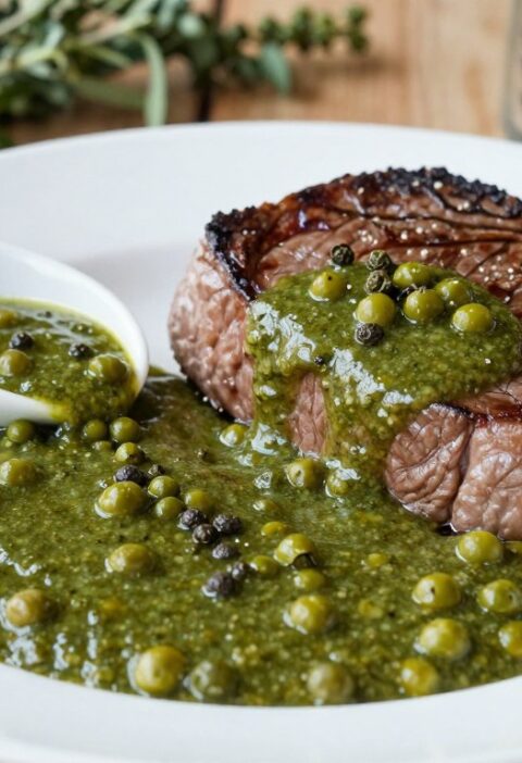 Mary Berry Green Peppercorn Sauce