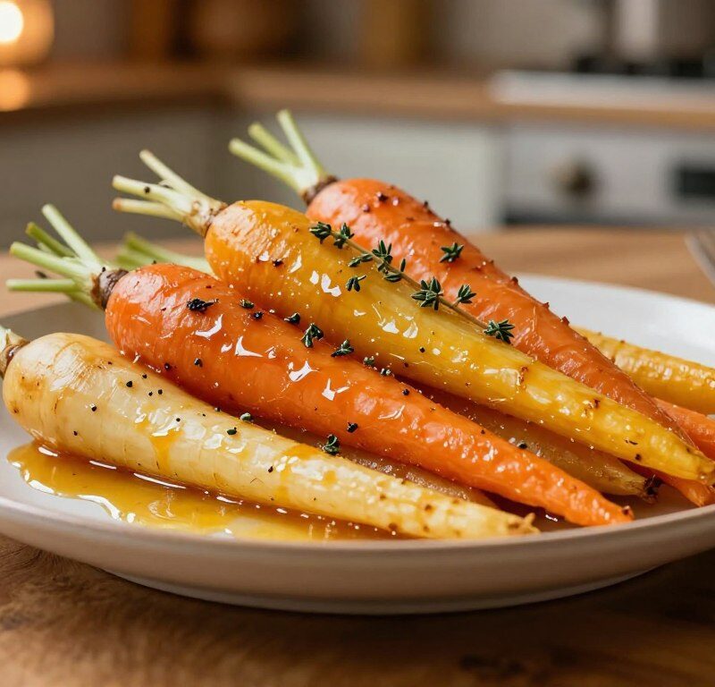 Mary Berry Honey Roasted Carrots And Parsnips