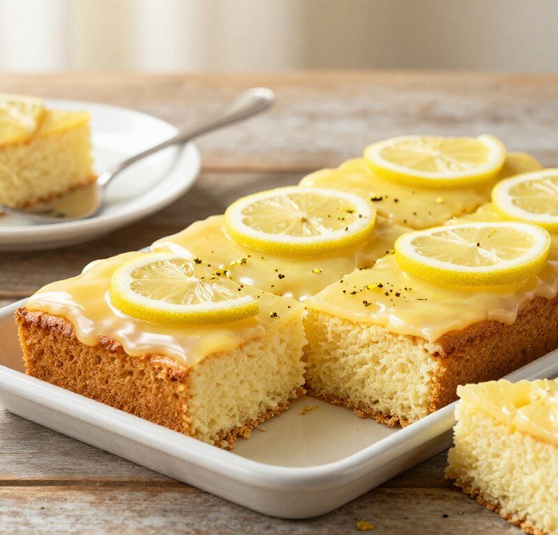 Mary Berry Lemon Traybake