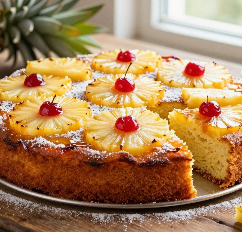 Mary Berry Pineapple Upside Down Cake