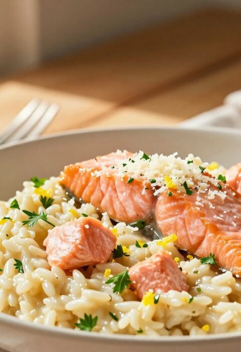 Mary Berry Salmon Risotto