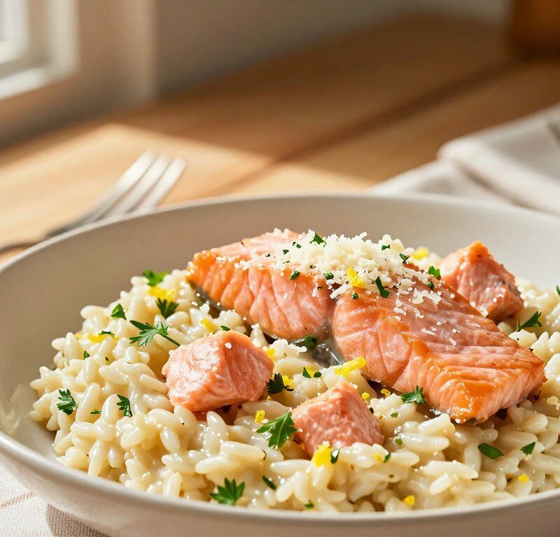Mary Berry Salmon Risotto