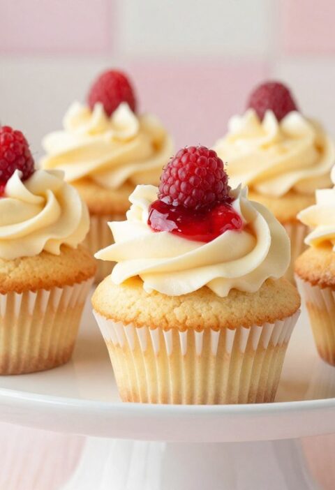 Mary Berry Victoria Sponge Cupcakes