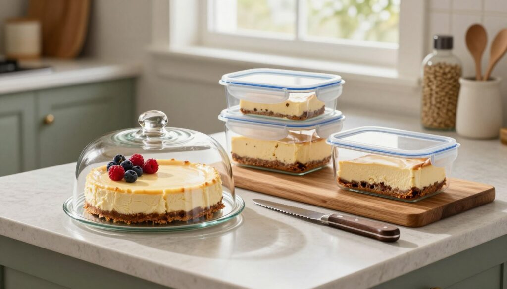 cheesecake storage