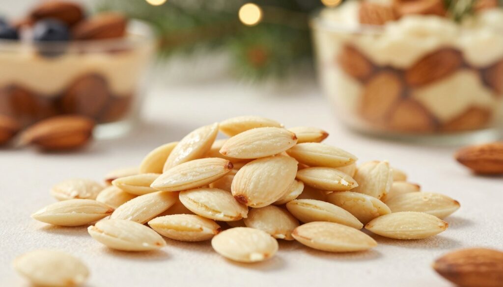 flaked almonds