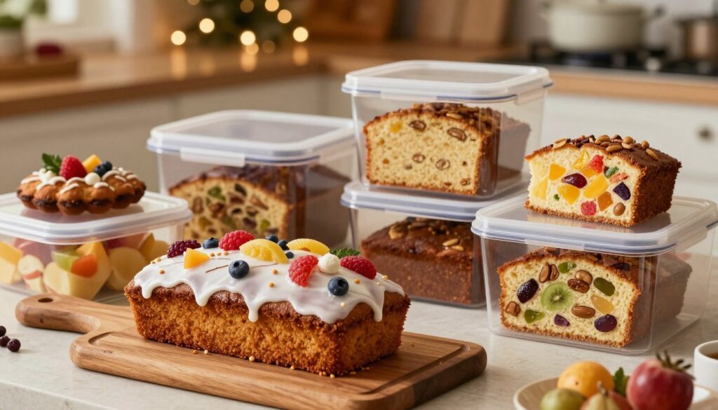 fruit cake storage