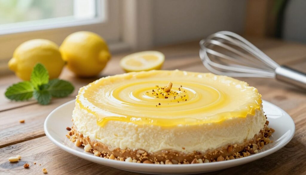 lemon cheesecake