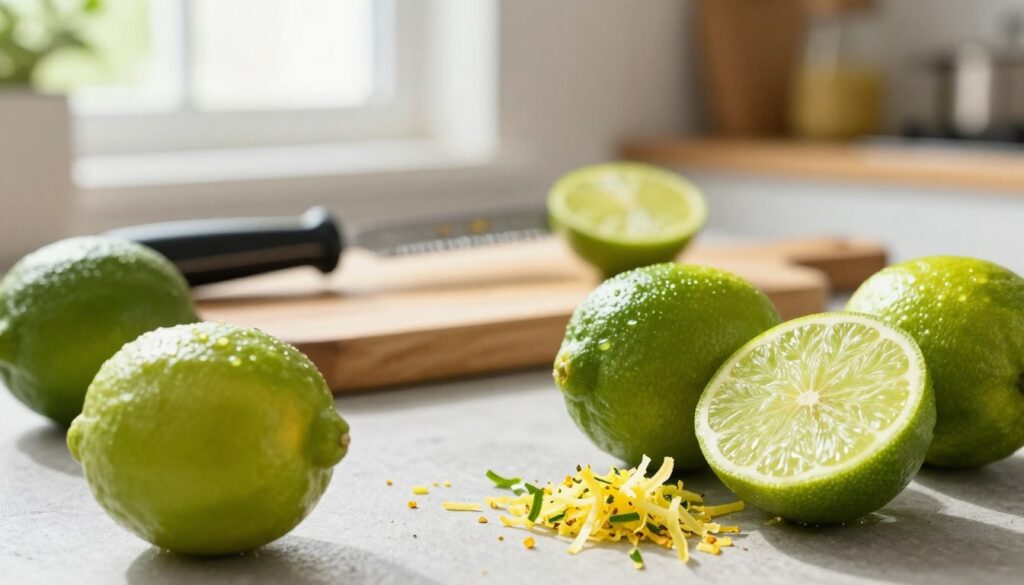 limes and zest