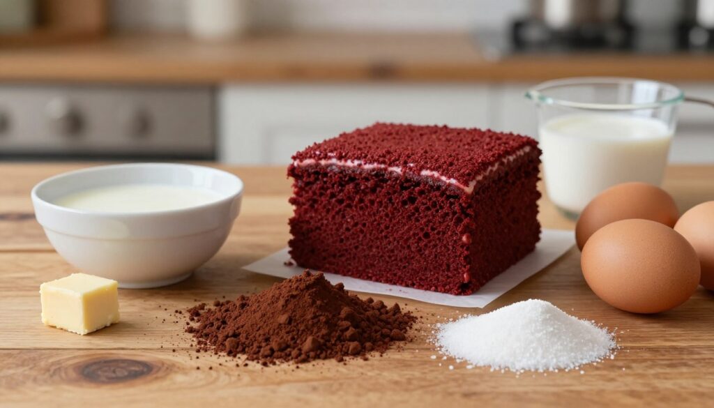 red velvet sponge ingredients
