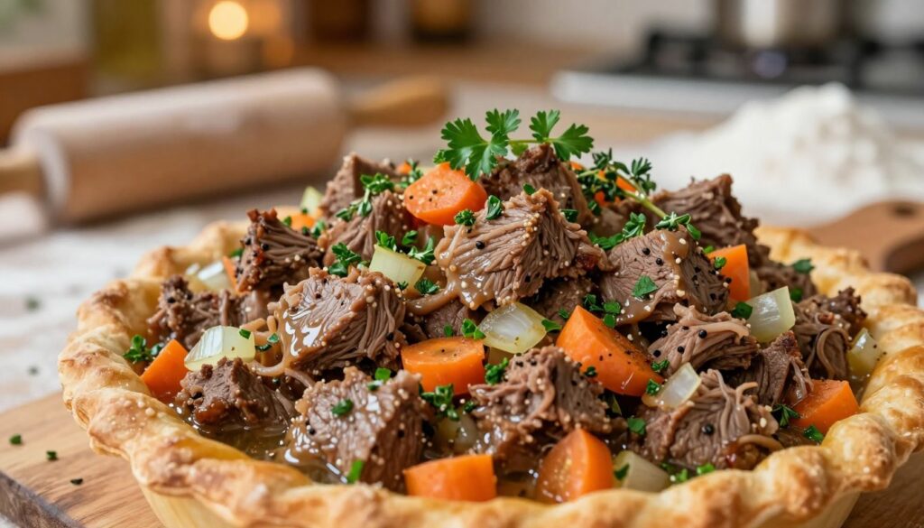 rich meat filling