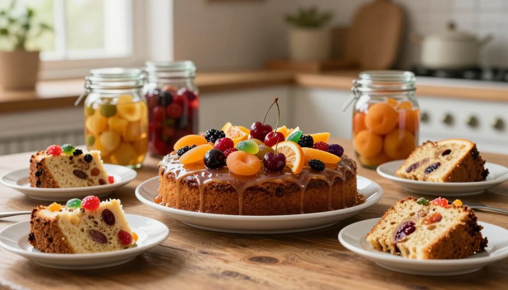 storage boiled fruit cake