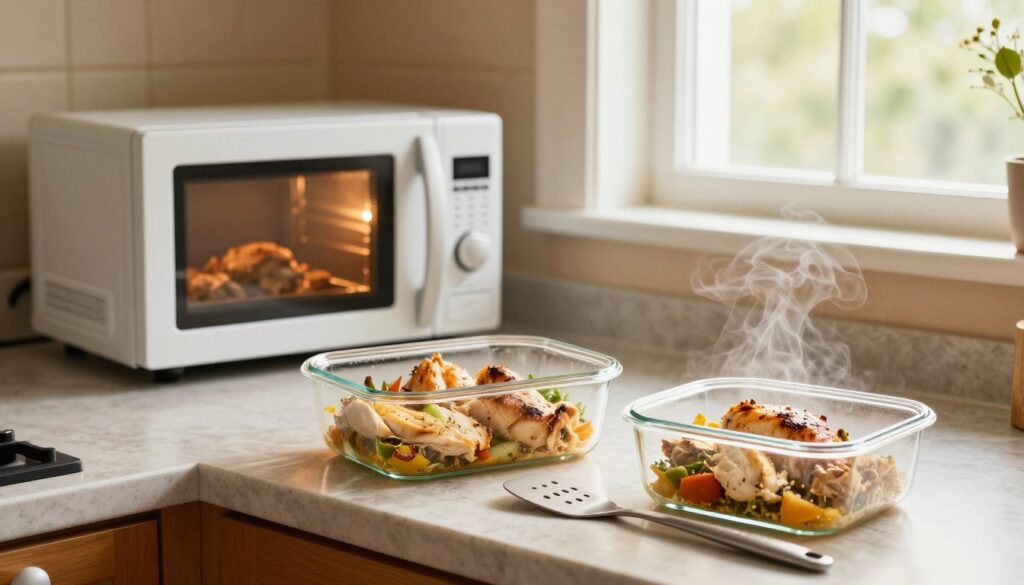 storing and reheating chicken
