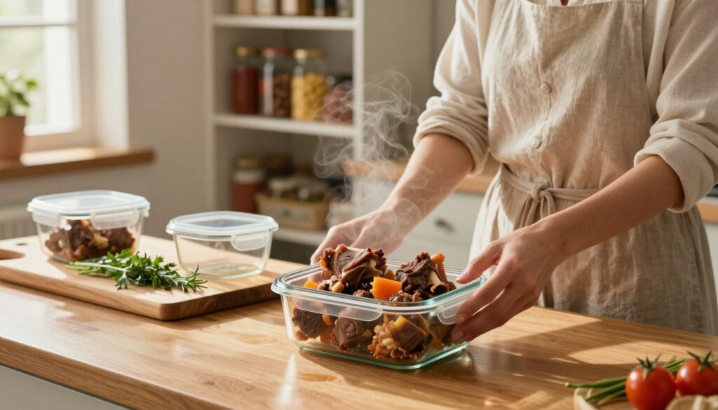 storing leftovers