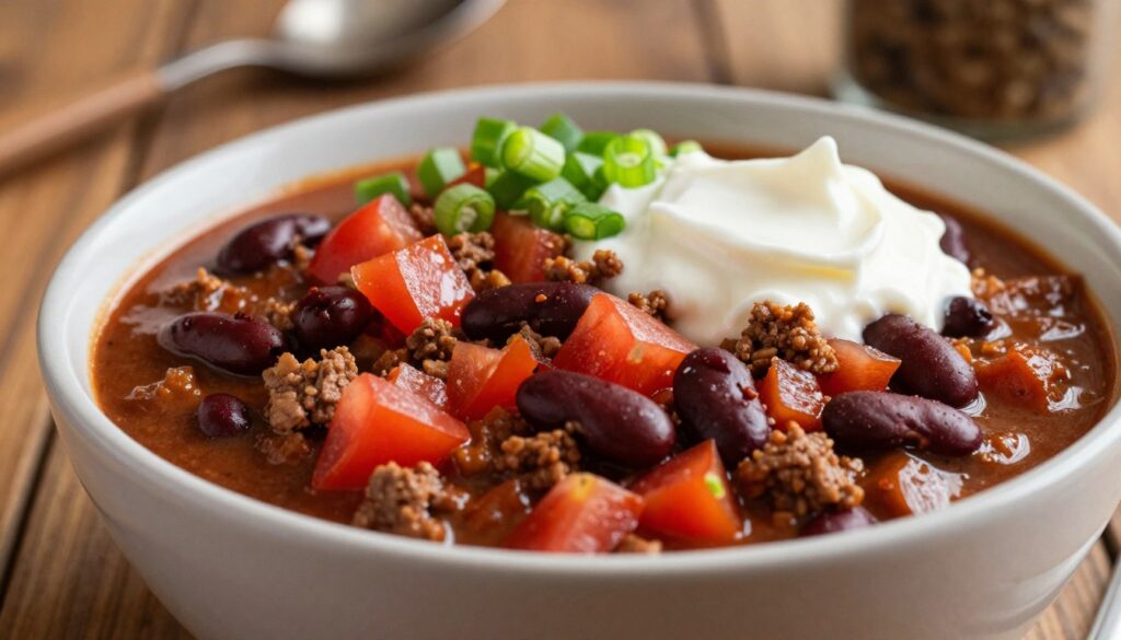 texture tips chilli con carne