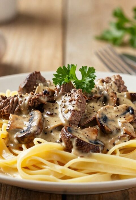 Mary Berry Beef Stroganoff