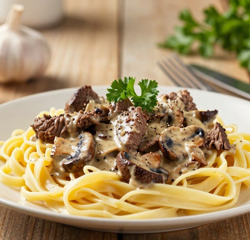 Mary Berry Beef Stroganoff
