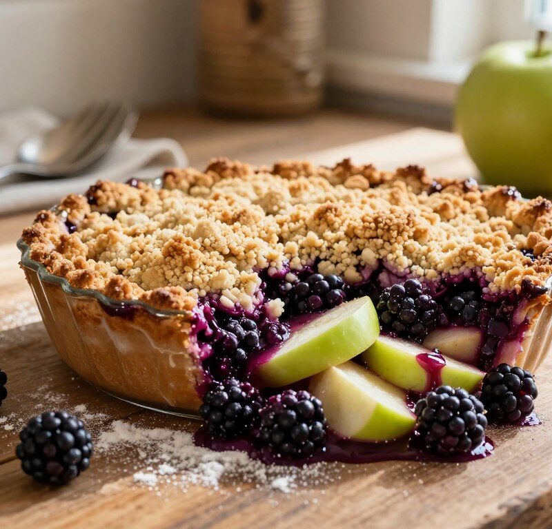 Mary Berry Blackberry And Apple Crumble