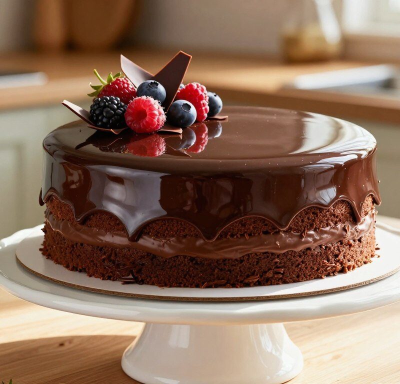 Mary Berry Chocolate Reflection Cake