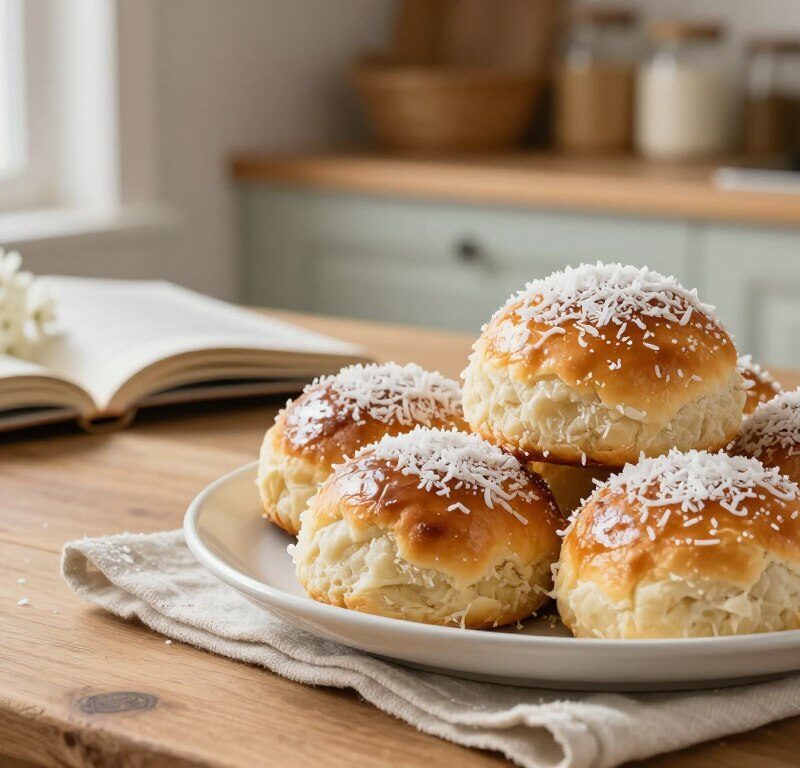Mary Berry Coconut Buns Recipe
