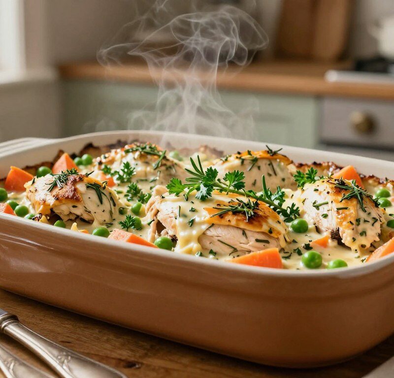 Mary Berry Herby Chicken Casserole