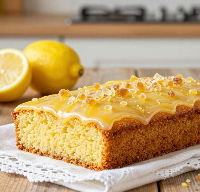 Mary Berry Lemon And Ginger Traybake