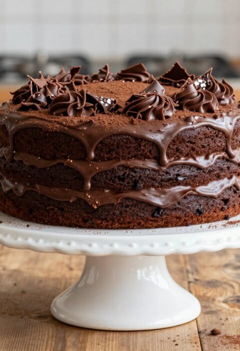 Mary Berry Malted Chocolate Cake