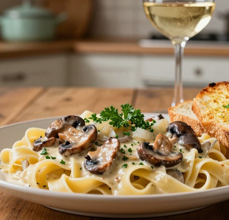 Mary Berry Mushroom Stroganoff