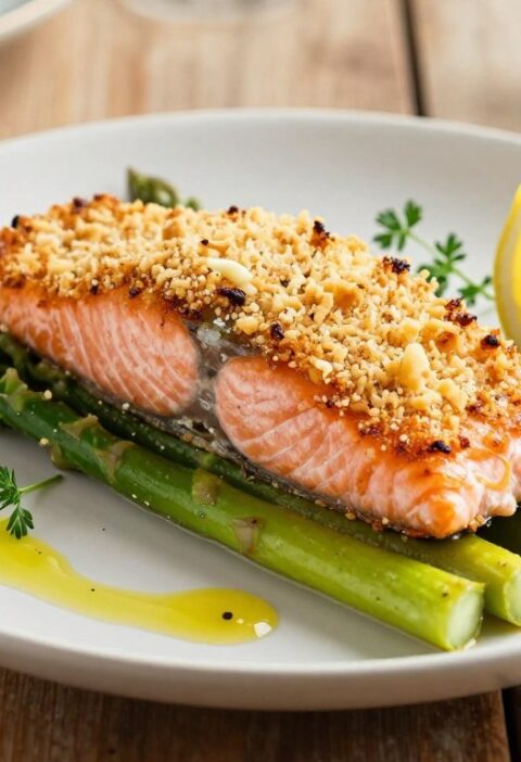 Mary Berry Parmesan Crusted Salmon