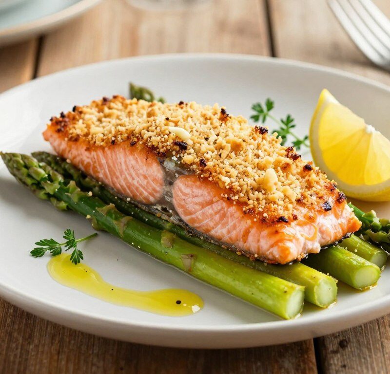 Mary Berry Parmesan Crusted Salmon