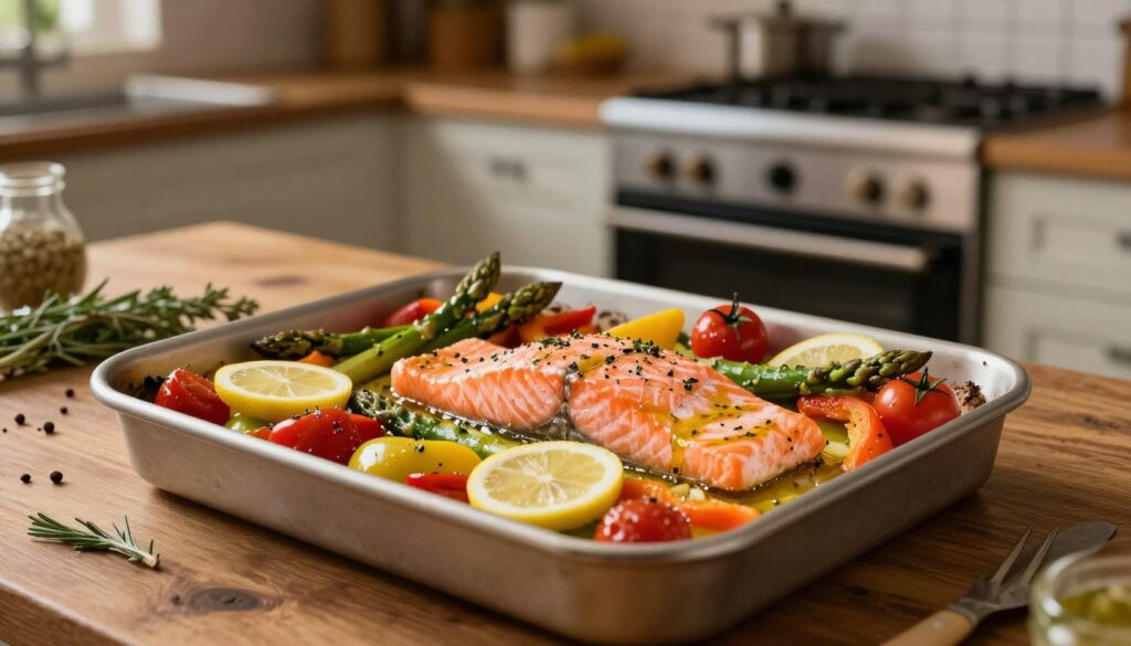 Mary Berry Salmon Tray Bake