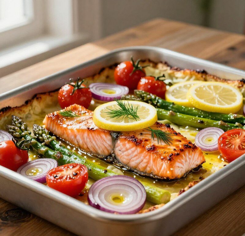 Mary Berry Salmon Tray Bake