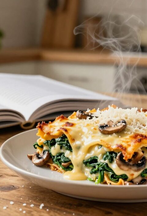 Mary Berry Spinach And Mushroom Lasagne