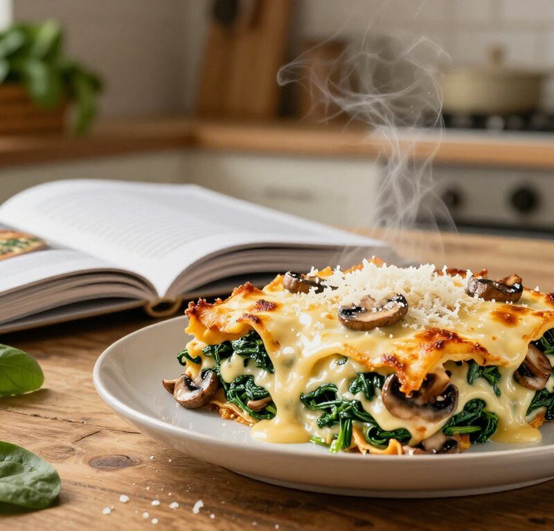 Mary Berry Spinach And Mushroom Lasagne