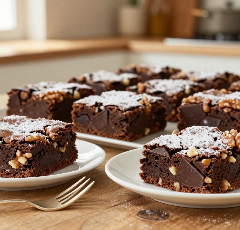Mary Berry Walnut And Chocolate Brownies