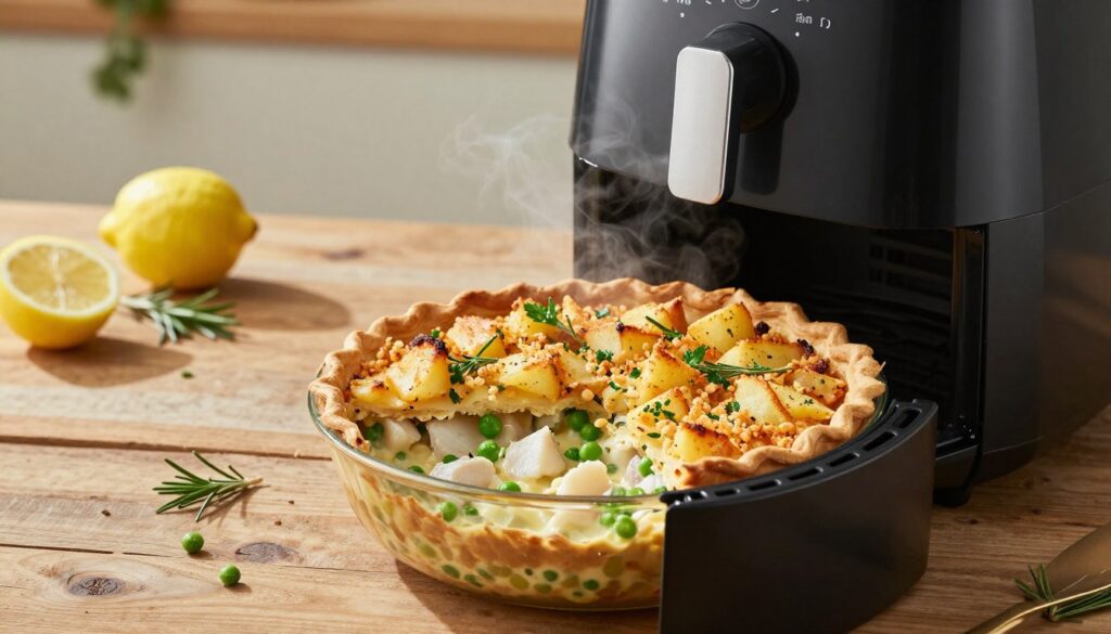 air fryer fish pie