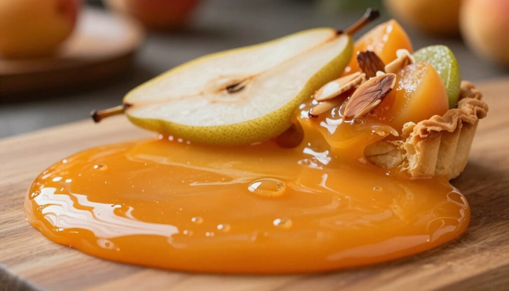 apricot glaze