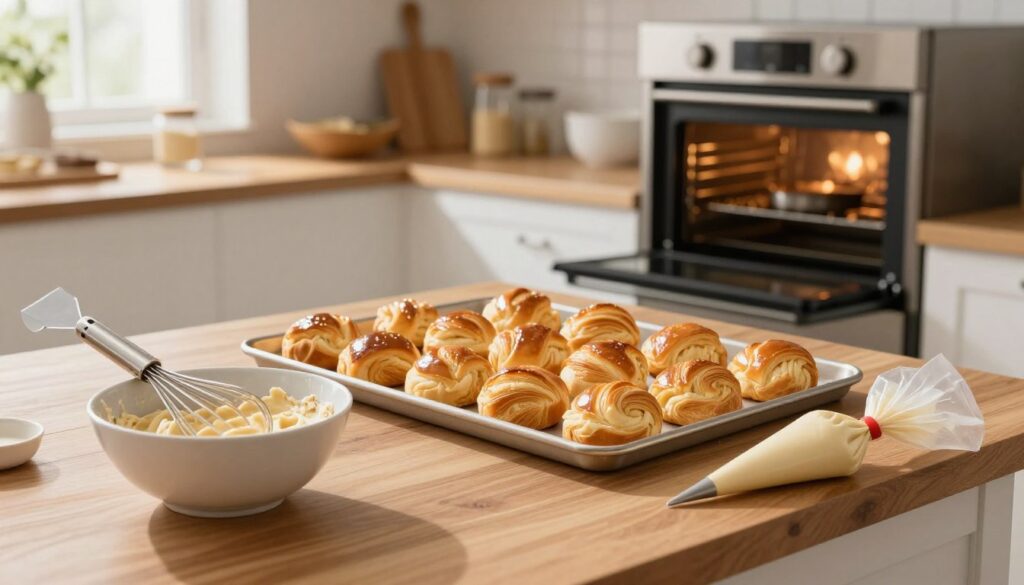 baking choux pastry