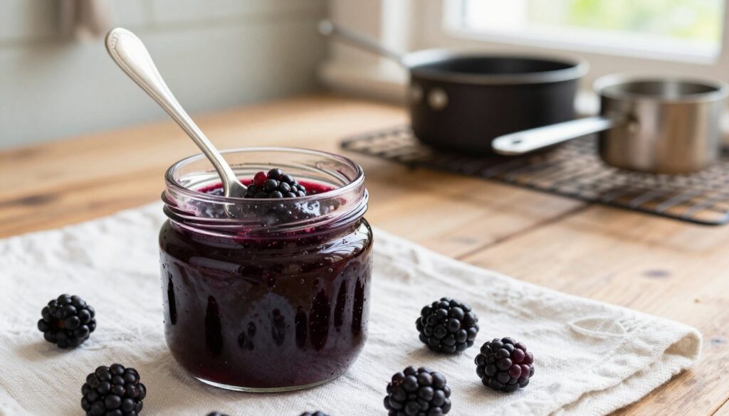 blackberry jam test