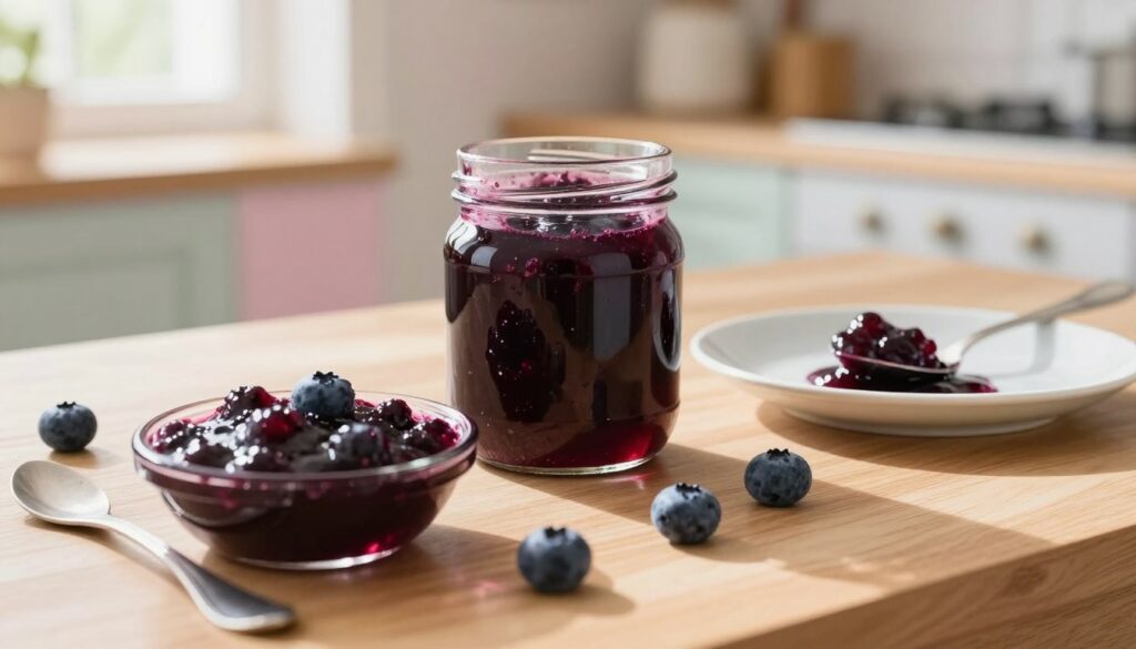 blueberry jam test