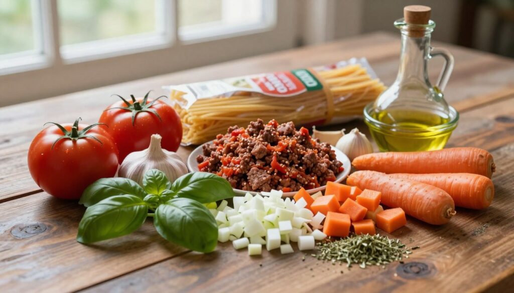 bolognese sauce ingredients