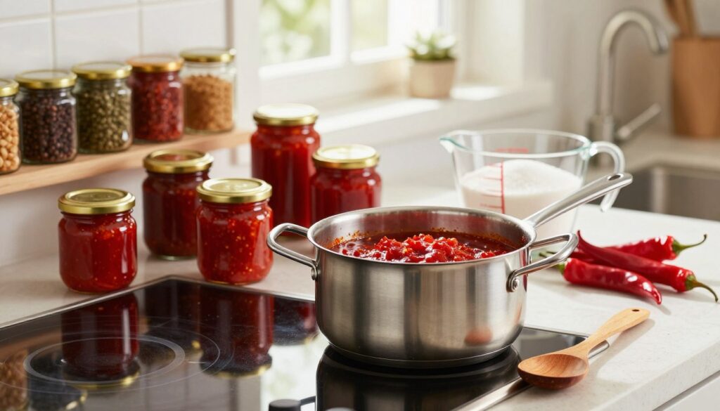 chilli jam equipment