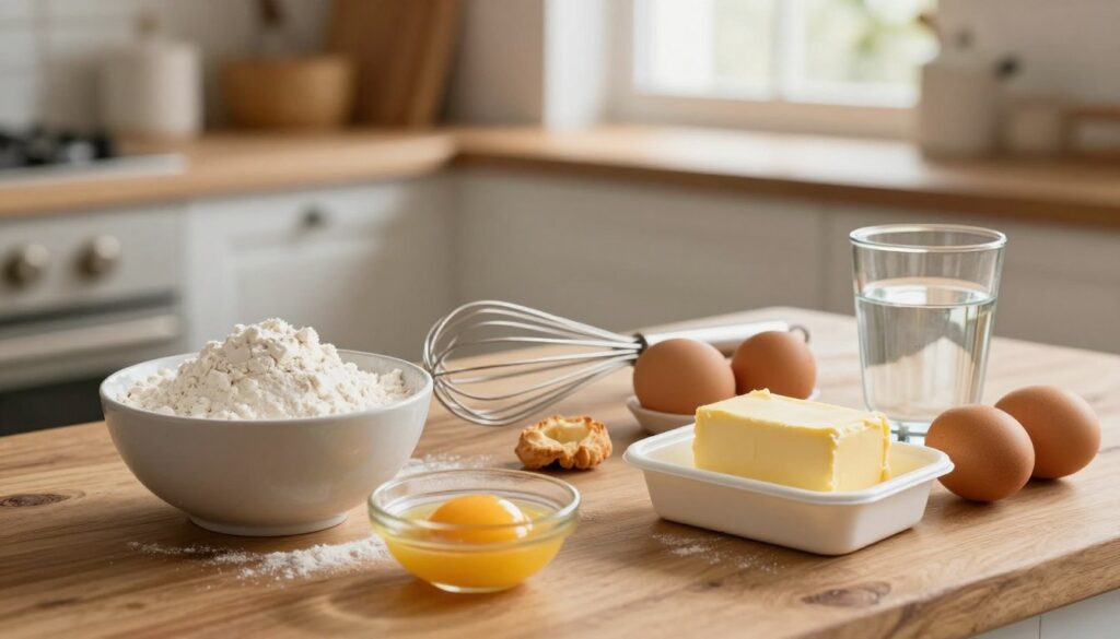 choux pastry ingredients