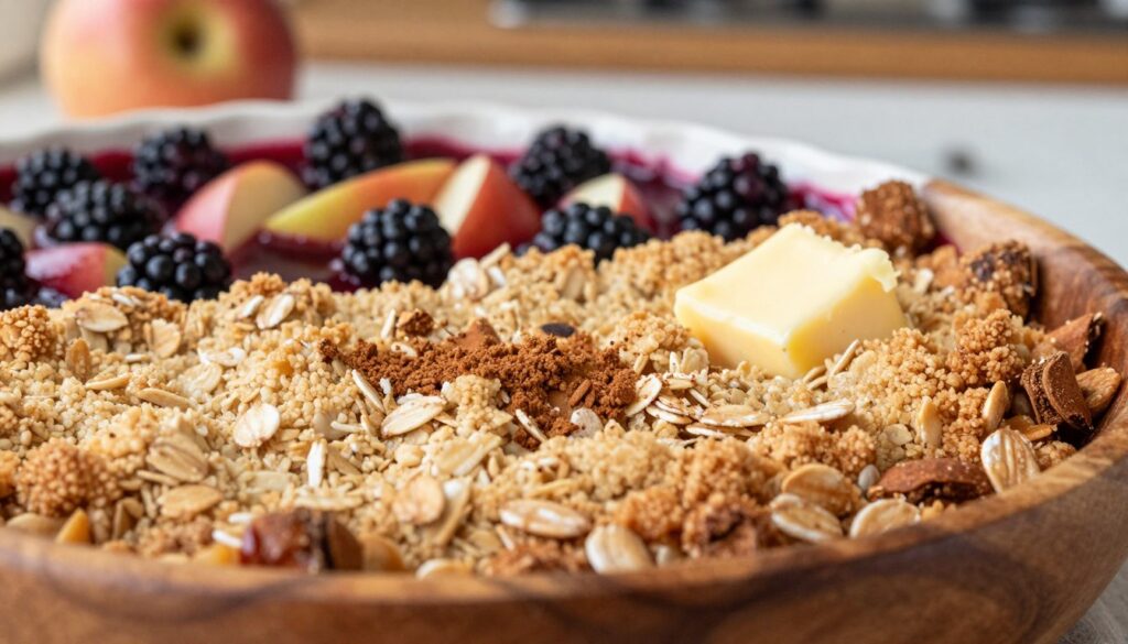 crumble topping