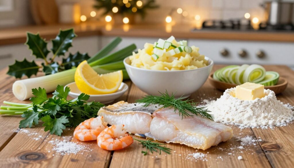 essential ingredients for fish pie