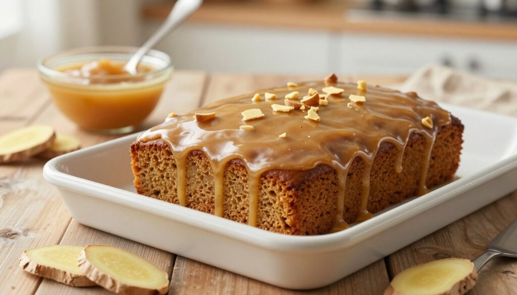 ginger icing on cake